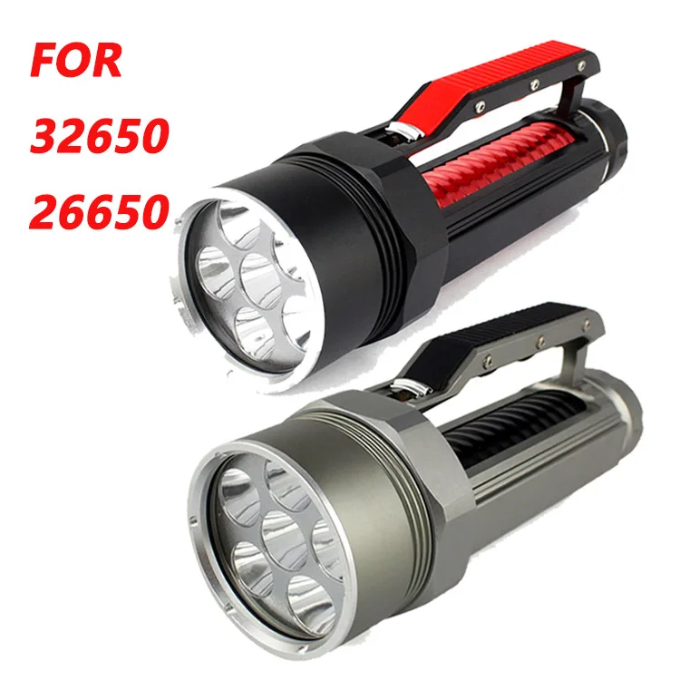 

Anjoet высокая яркость XM-L2 6X CREE XML L2 LED профессиональные фонарики для дайвинга водонепроницаемый фонарик для дайвинга для 26650/32650