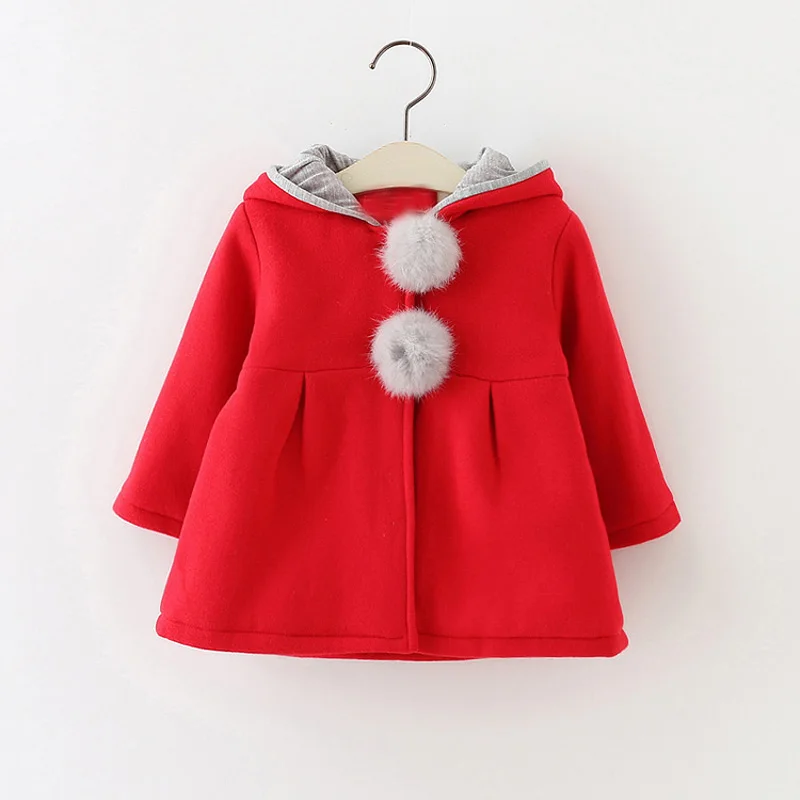 Новая Осенняя куртка с капюшоном длинными рукавами и заячьими ушками для