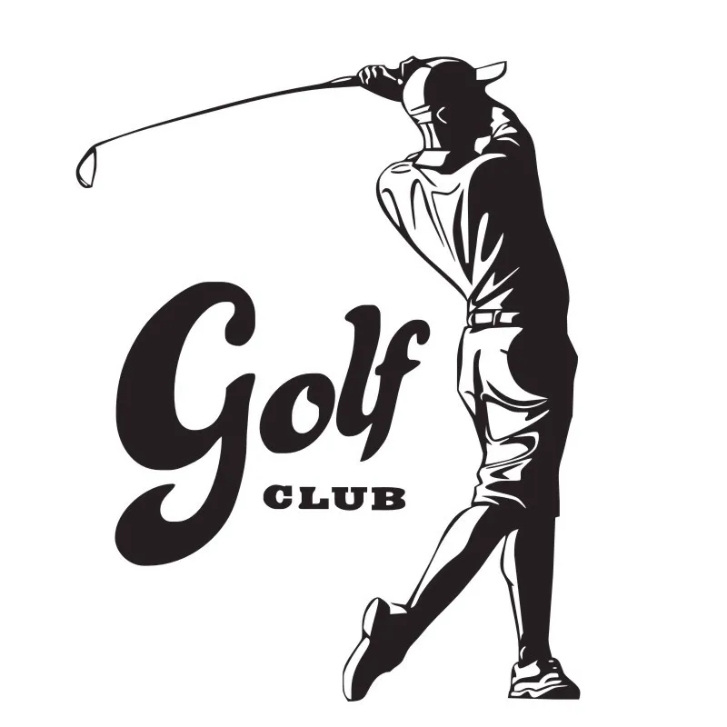 Golf Wall Stickers Decorative Vinyl Wall Decals Sports Game Wall Decor Interior Home Wall Murals Sticker Golf Wall Stickers Decorative Vinyl Wall Decals Sports Game Wall Decor Interior Home Wall Murals Sticker