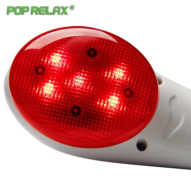 Электрический Вибрационный массажер Pop Relax ручной инфракрасный массажный