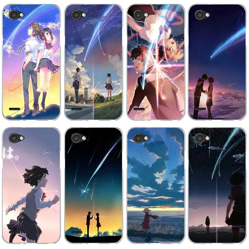 Мягкие чехлы для телефонов из ТПУ в стиле аниме с вашими именами девушки и