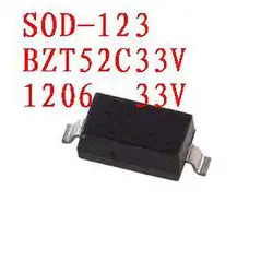 Бесплатная доставка стабилитрон bzt52c33v SOD-123 100 шт