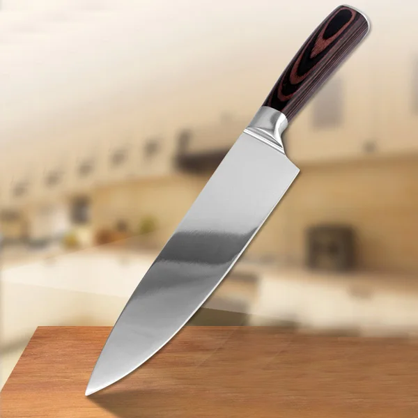 RSCHEF японский Семейный 8 дюймов нож шеф повара нержавеющая сталь овощерезка|chef