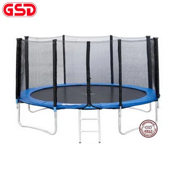 

GSD High Quality 13 Feet Size Spring Trampoline with Safe Net Ladder Rain Cover TUV-GS Was Approved
