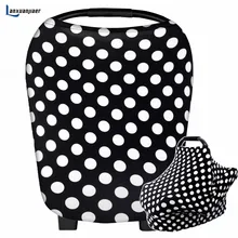 Чехол для кормления, многофункциональный шарф для кормления грудью, детское автомобильное сиденье, тележка для покупок, стульчик, коляска, большая бесконечность, шаль