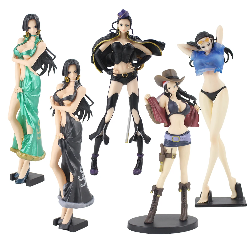 25cm One Piece Flag Diamond Ship Nico Robin Boa Hancock Special Ver Sexy Girls Figure Toys Pvc Collection Statue Doll Action Toy Figures Aliexpress