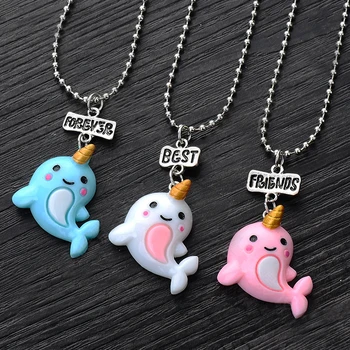 Unicorn Necklace Set for Kids