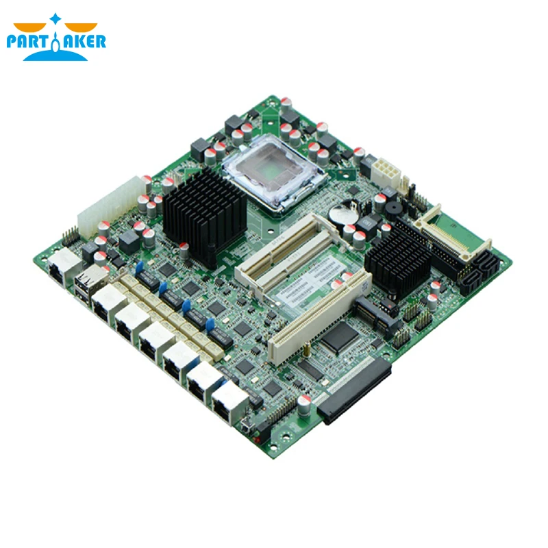 6 портов Ethernet G41XE материнская плата LGA771 DDR3 брандмауэр Материнская xeon с VGA|xeon