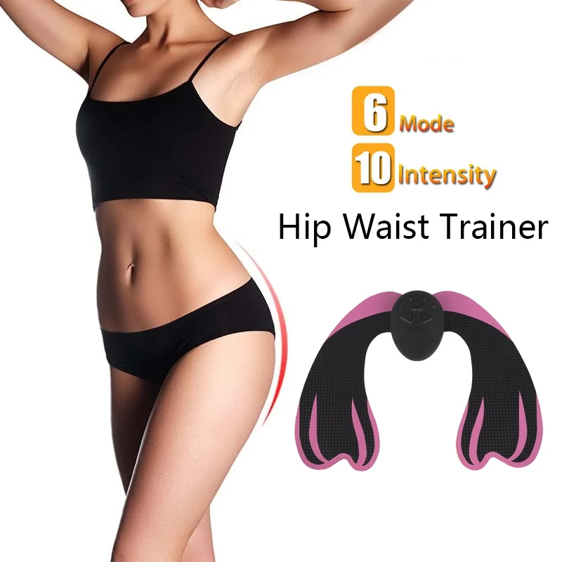 Buttock Muscle Hip Trainer Abdominal Machine Electric Muscle Stimulator ABS EMS Trainer Body Slimming Massager