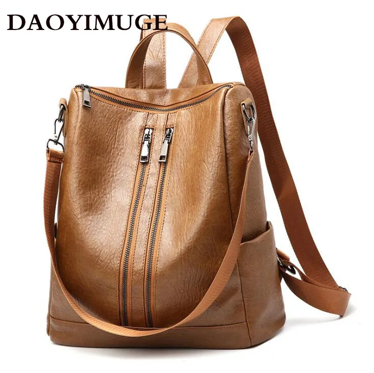 

Stylish women's backpack 2018 new women's backpack student's fashionable leisure women's bag