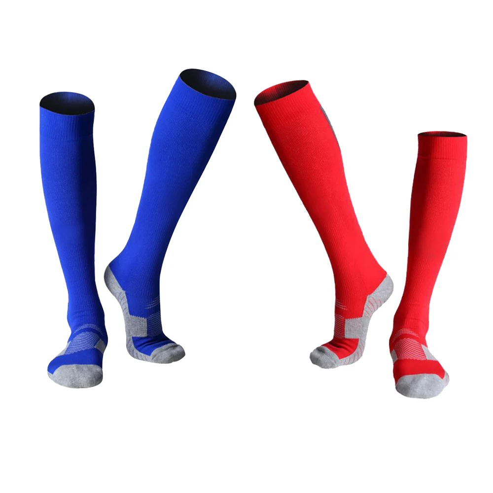 

Unisex Solid Stocking Warm Stocking Protect Legwarmers Breathable for Running Football Soccer Over Knee Socks Soft Sports