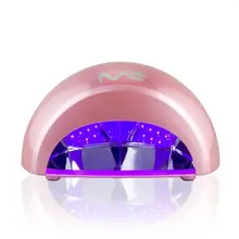 MelodySusie 12W Violetili LED Light Lamp Black/Pink/White Nail Dryer for Curing LED Gel & Nail Polish with US/UK/EU plug