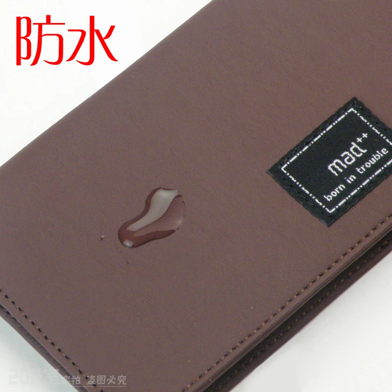 Ultra Thin Slim for Men's Long Wallet and Purse Soft Casual Simple Minimalist Coin Pouch Handy Envelope Women Male Female Cute