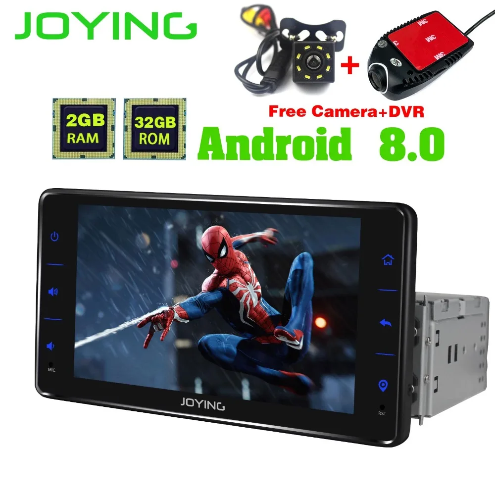 

6.2"Head Unit Intel Octa Core 2GB+16GB Single Din Universal Android 8.1 Car Stereo Radio GPS Navigation Music Bluetooth Player