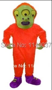 

mascot Toon Alien Mascot Cartoon Martian Costume Cartoon Character carnival costume fancy Costume party