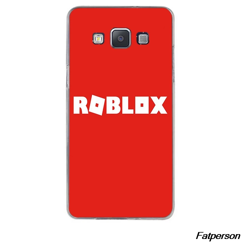 Juego Roblox Teléfono Caso Cubierta Para Samsung Galaxy S5 S6 S7 S8 S8plus S3 S4 Transparente Duro Plástico Coque S6 S7edge Casos - roblox plus gratis