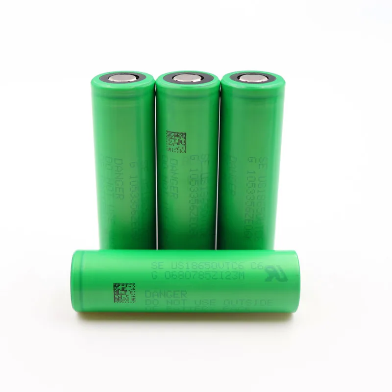 

PINTTENEN VTC6 3.7V 3000mAh rechargeable Li-ion battery 18650 for Sony US18650VTC6 30A Electronic cigarette toys tools flashligh