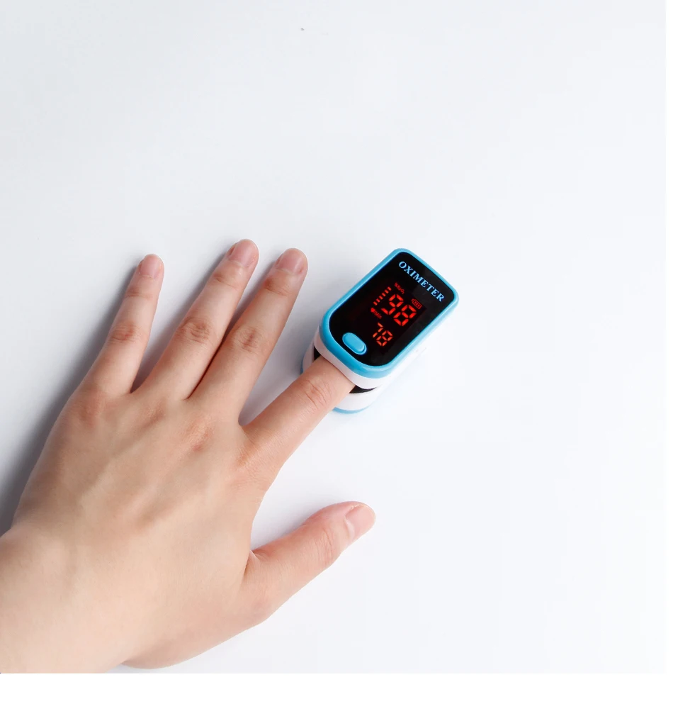 Медицинское оборудование цифровой палец Пульсоксиметр Saturometro семья портативный оксиметры ЖК-дисплей Oximetro Heartrate монит