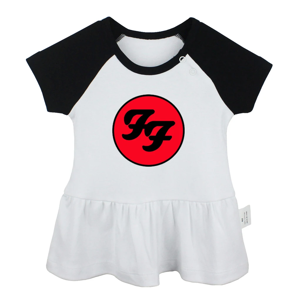

Foo Fighters Rock And Roll Band Linkin Park Detective SHERLOCK HOLMES Newborn Baby Girls Dresses Toddler Infant Cotton Clothes