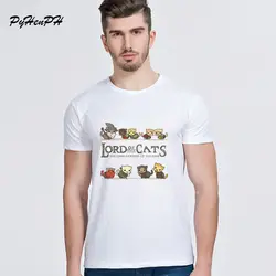 Новинка 2017 года Игра престолов футболка Для мужчин прохладный Furrlowship кольца волк футболка Для Мужчин's футболки Camisetas Hombre