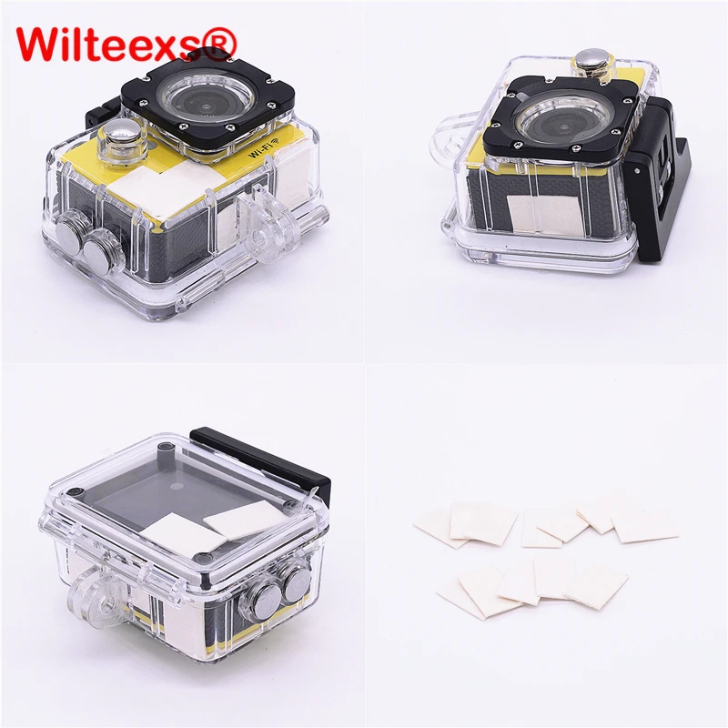WILTEEXS 12 шт. противотуманные вставки рециркулирующие сушильные для Hero5 4 3 2 SJ4000 Xiaomi yi