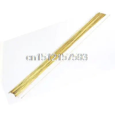 

100pcs 0.6x400mm Brass Electrode EDM Tube Pipe for Electrical Discharge Machine
