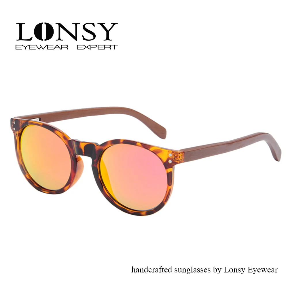 

LONSY Retro Bamboo Wood Sunglasses Polarized sunglasses LS5019
