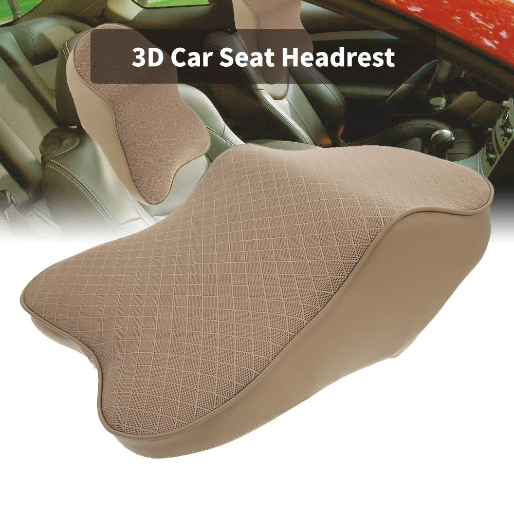 Автомобильное сиденье 3D подголовник пены памяти подушка для шеи