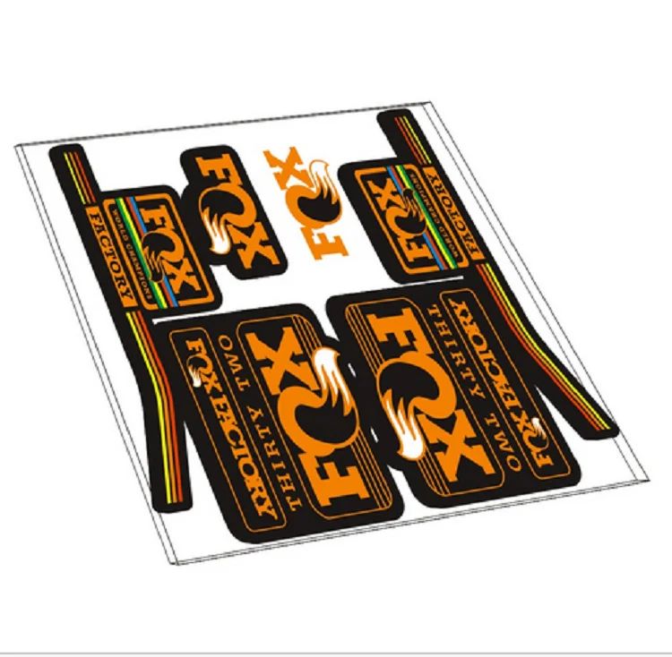 bicycle fork stickers