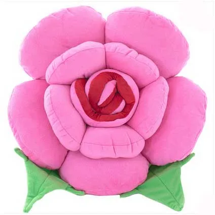 Мягкие плюшевые игрушечные растения для детей девочек куклы креативный плюшевый розовый цветок Подушка для сна подушка подарок для свадьбы дня рождения игрушка - Цвет: Rose Red