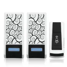 Осисердихт умный дом Drahtlose Turklingel комплект mit Ein Отправитель Zwei приемник мех Ein Stockwerk Haus