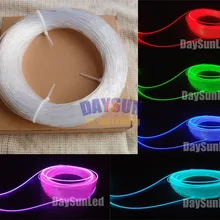 100 м/рулон диаметром 1,5 мм боковое свечение PMMA сверхяркий волоконно-оптический кабель украшения автомобиля