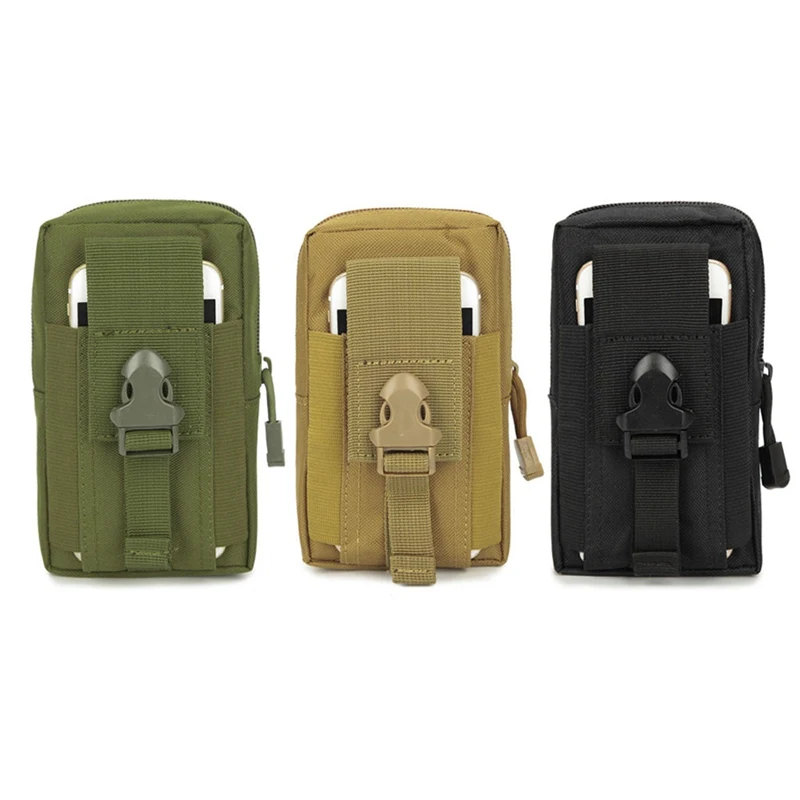 

Tactical Pouch Molle Hunting Bags Belt Waist Bag Military Fanny Pack Outdoor Pouches Phone Case Pocket For Iphone 7