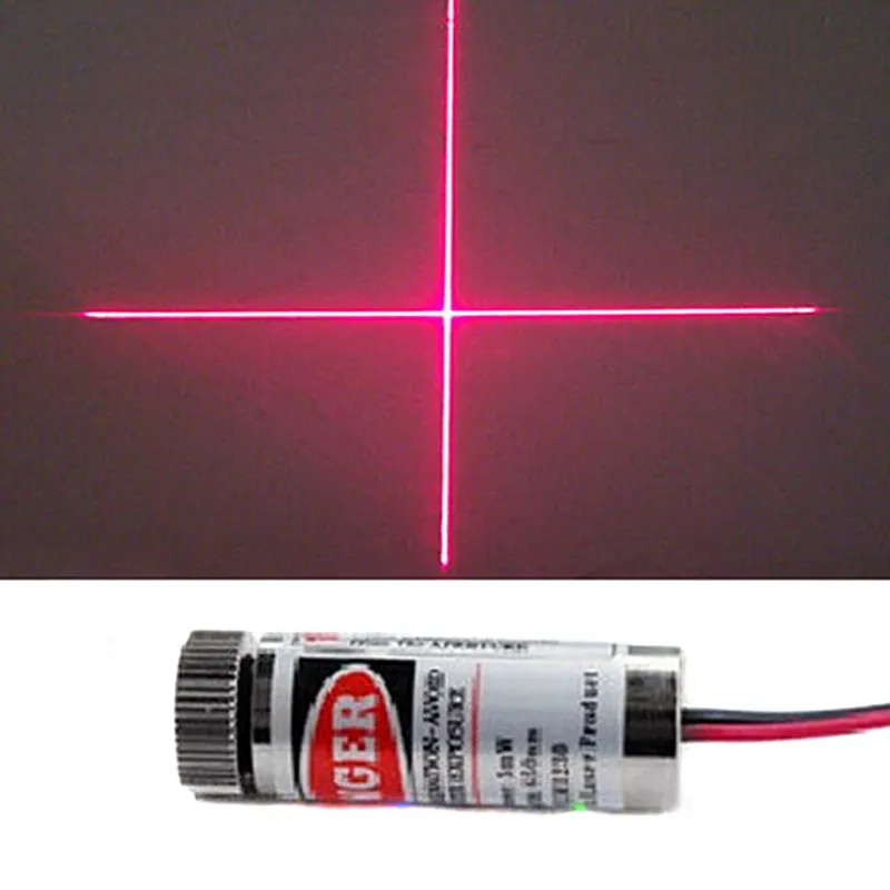 

1 Pc Red Laser Level Line Module Focus Adjustable Laser Head Level 360 Self-Leveling Laser Portable Industrial Building Tools 30