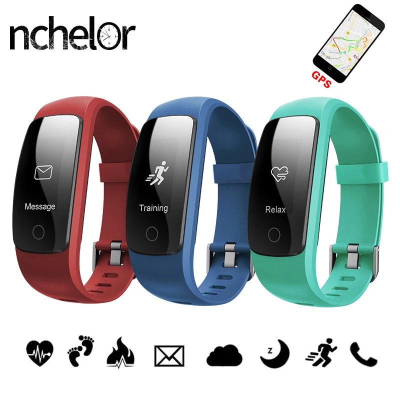 

Sport watch IP67 smart waterpoof watch Heart rate Step count tip sport watch Multi-language top smart band for Men and Women