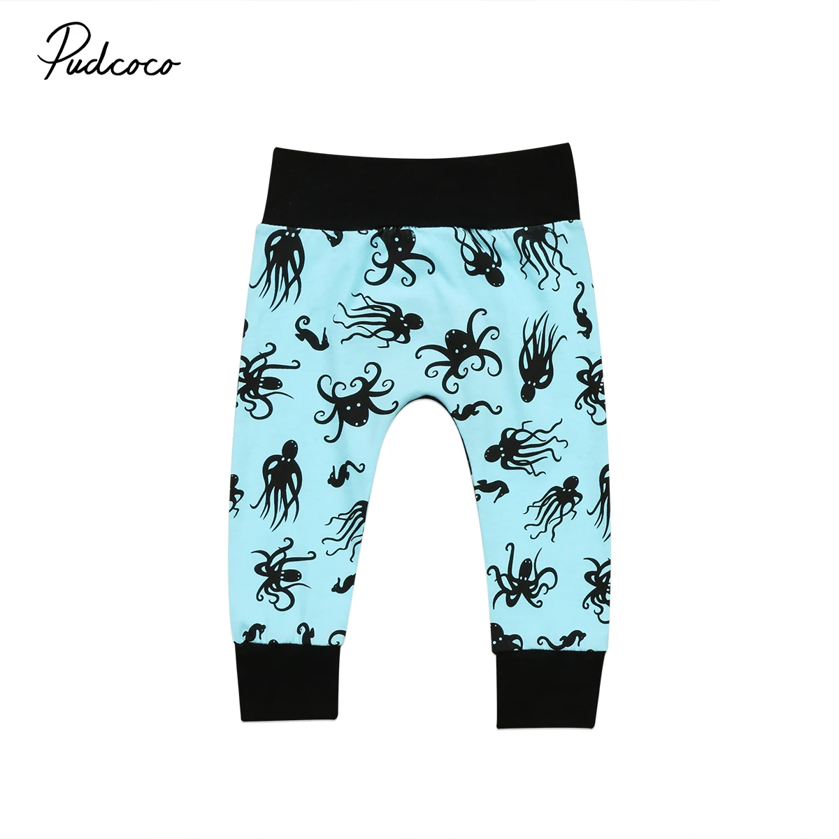 Autumn Toddler Kids Baby Boys Bottom Infant Boy Harem Pants octopus
