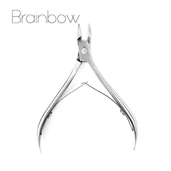 

Brainbow 1piece Finger Toe Cuticle Scissors Cuticle Nipppr Trimmer Cutter for Pedicure Manicure Nail Art Tools for Dead Skin