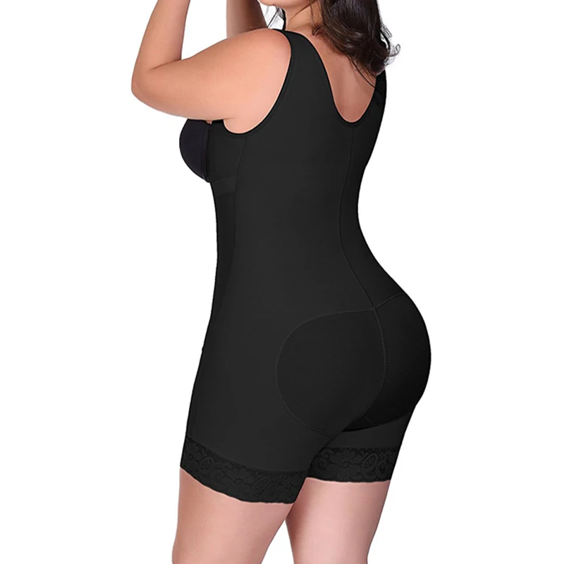 TOPMELON Для женщин Sexy Body Shaper прикладом белье для похудения боди молния плюс Размеры высокого сжатия Корректирующее белье тоньше