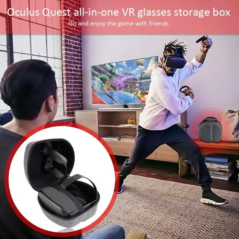 Твердая EVA Защитная сумка для хранения для Oculus Quest Очки виртуальной реальности