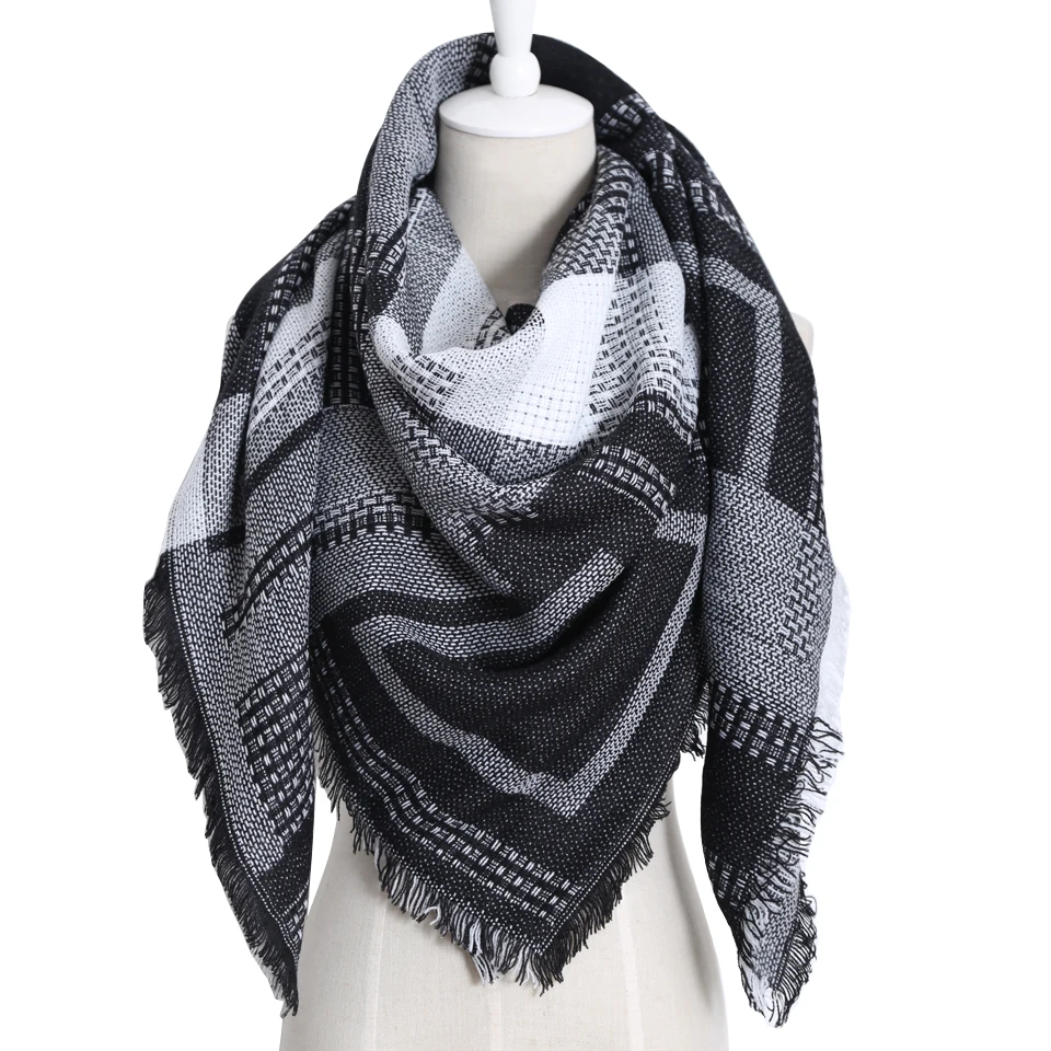 oversized thick scarf