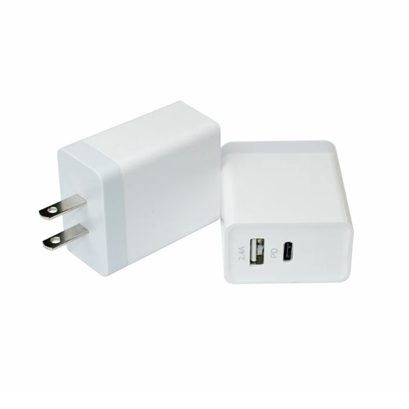 Быстрая зарядка usb type C PD настенное зарядное устройство 30 Вт Зарядное устройство для телефона для путешествий Прямая