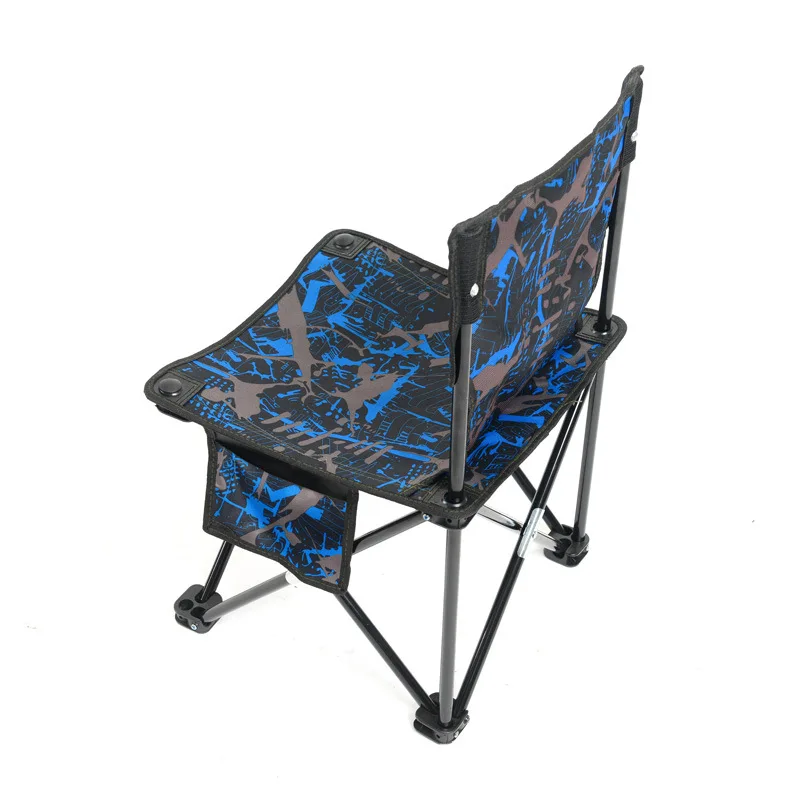 Напольный Ультра свет сплав алюминия со сталью переносной раскладной стул табурет рисования поезд стул для кемпинга рыбалки Арт Набор, цвет случайный