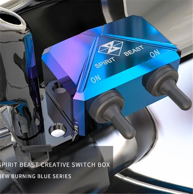 

SPIRIT BEAST Motorcycle switch modified accessories electric car dangerous lights switch scooter double flash switch