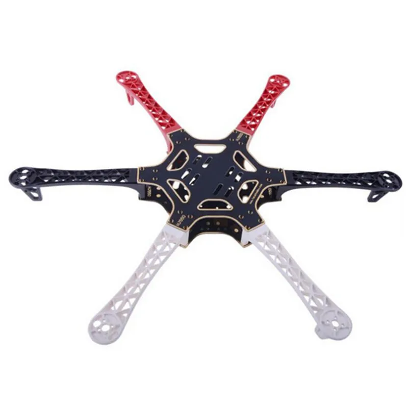 DIY F550 огневое колесо 550 мм Hexa Rotor 6 Aixs Multirotor Frame Kit Multi Parts для RC FPV Racing Drone игрушечные