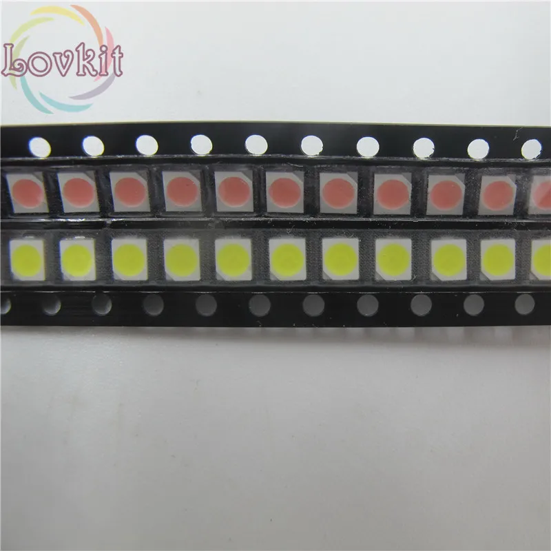 1000 шт PLCC 2 фиолетовый/UV LED 1210 3528 SMD светодиоды 3 0 V 400 410nm SMD/SMT чип лампы бусины|light