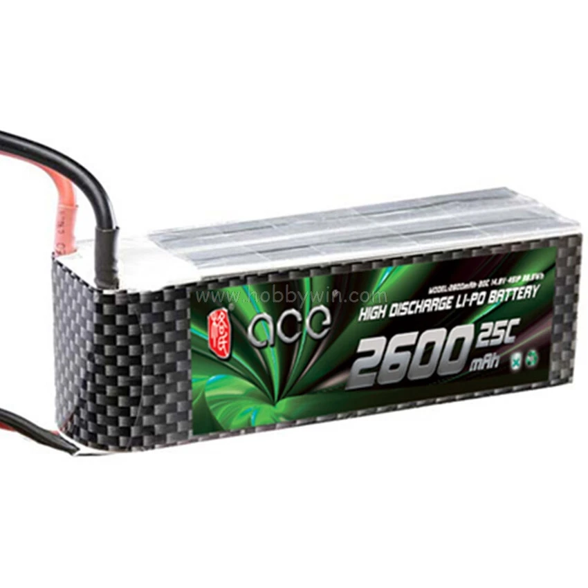 ACE 14 8 V/4S 2600mAh 25C 65A постоянная разрядка LiPo Battery T plug RC model Lipoly power pack | Игрушки и хобби