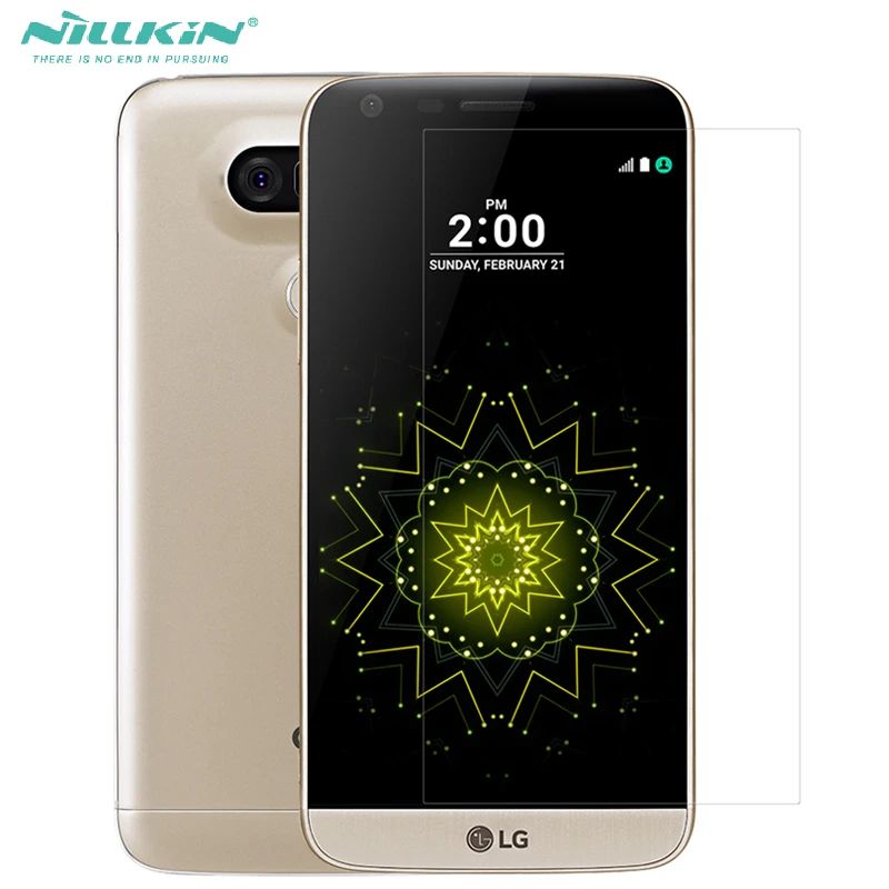 Super Clear Protective Film For G5 H820 / H830 / H850 Nillkin Transparent Anti-Fingerprint Matte Screen Protector For LG G5