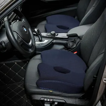 

Car seat cushion rebound memory cotton car driver seat increased car anti-slip cushion Travel Car Seat Cushion Chair Back