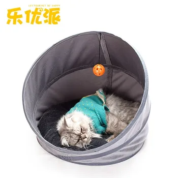 

Coral fleece Cat Folding tent Beds house pet Sunny Seat Cat Hammock Pets Bed Waterproof cloth Cat Products Bearing 5kg/10kg