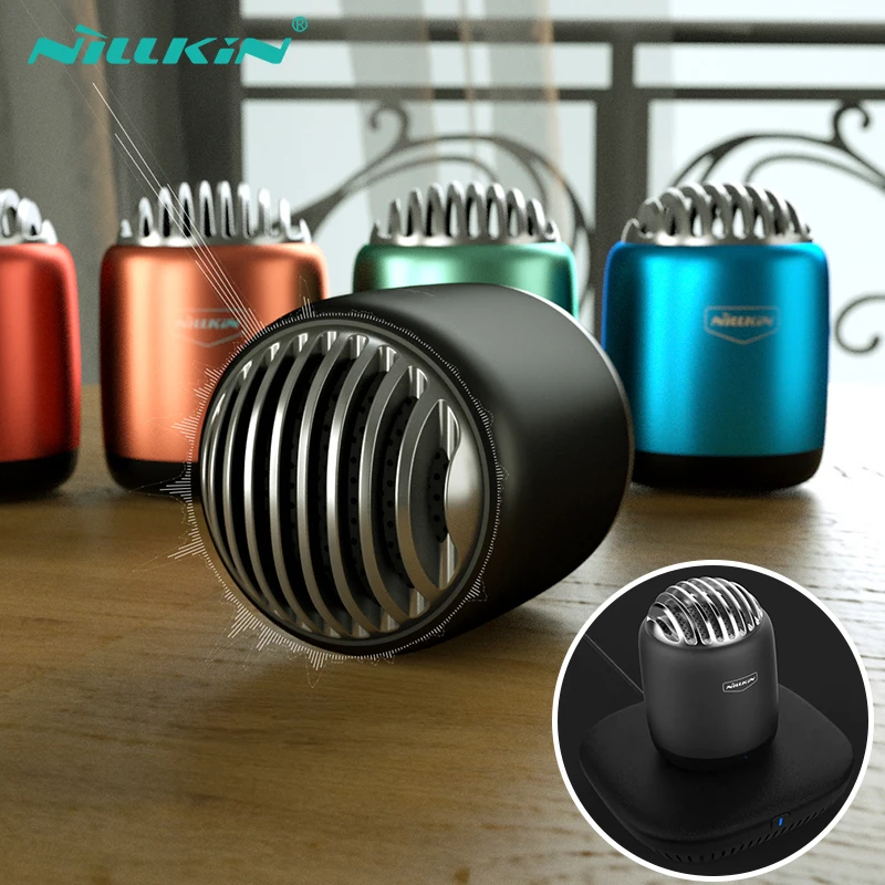 

Mini Wireless Bluetooth Speaker NILLKIN BT 4.0 Speaker HiFi Portable Bass Bluetooth take picture video Fit With Wireless Charger